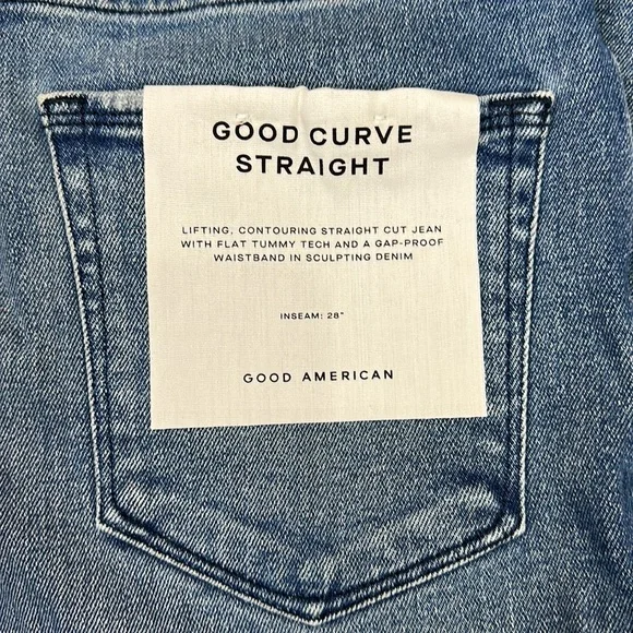 GOOD CURVE STRAIGHT NATURAL FRAY
HEM I BLUE858  Size 8 - Picture 8 of 14